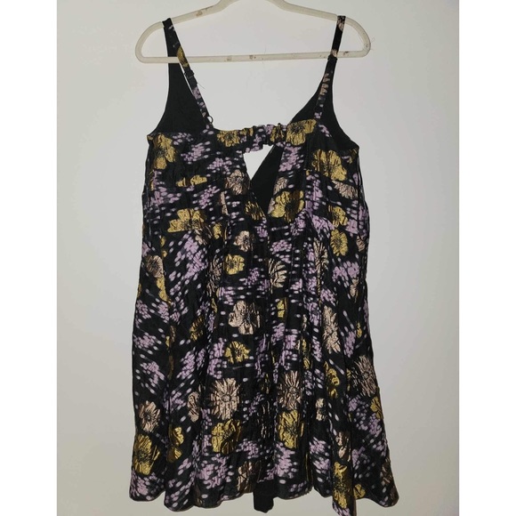 Anthropologie Jacquard A-Line Mini Dress Size 18 W - Picture 6 of 8